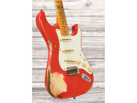 Fender Custom Shop 1957 Stratocaster Heavy Relic MN Aged Fiesta Red Fender Custom Shop 1957 Stratocaster Heavy Relic MN Aged Fiesta Red